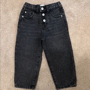 Kids Zara Black Denim Jeans